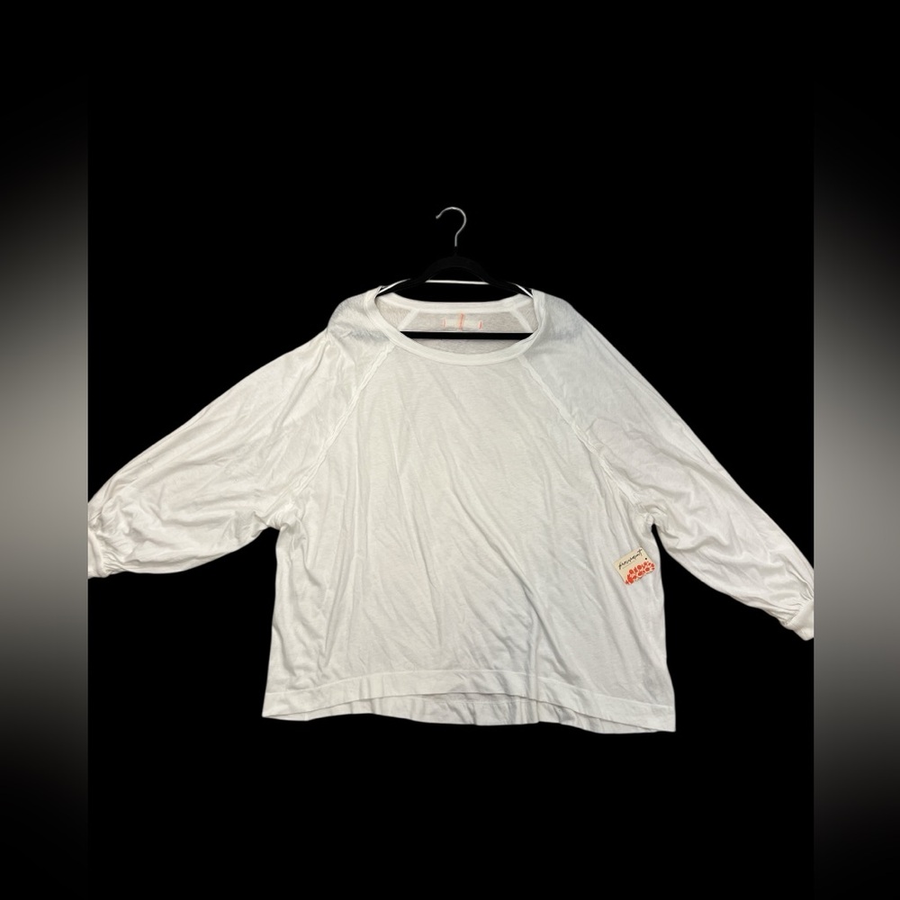 NWT Fp movement long sleeve inspire layer tee small S oversized White New - Picture 4 of 15